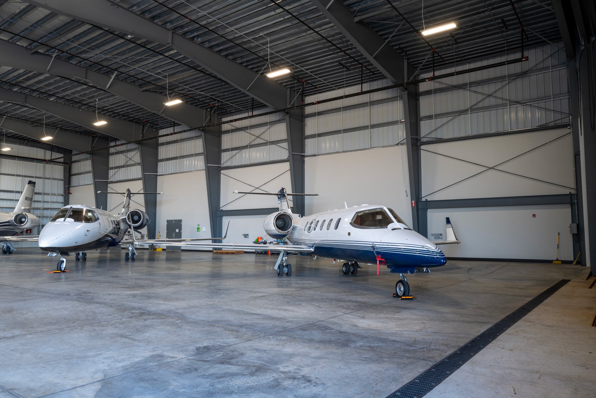 Private Jet at Precision Jet in STuart Florida